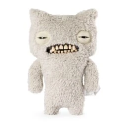 Fuggler Funny Ugly Monster - Munch Fuzzy Grey Plysj Figur 20 Cm