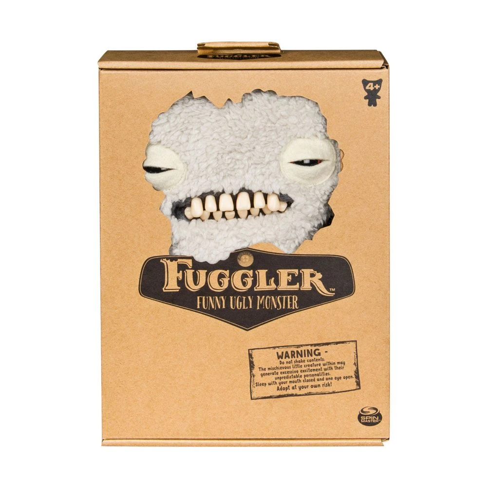 Fuggler Funny Ugly Monster - Munch Fuzzy Grey Plysj Figur 20 Cm 7 Fuggler Funny Ugly Monster - Munch Fuzzy Grey Plysj Figur 20 Cm - Bilde 5