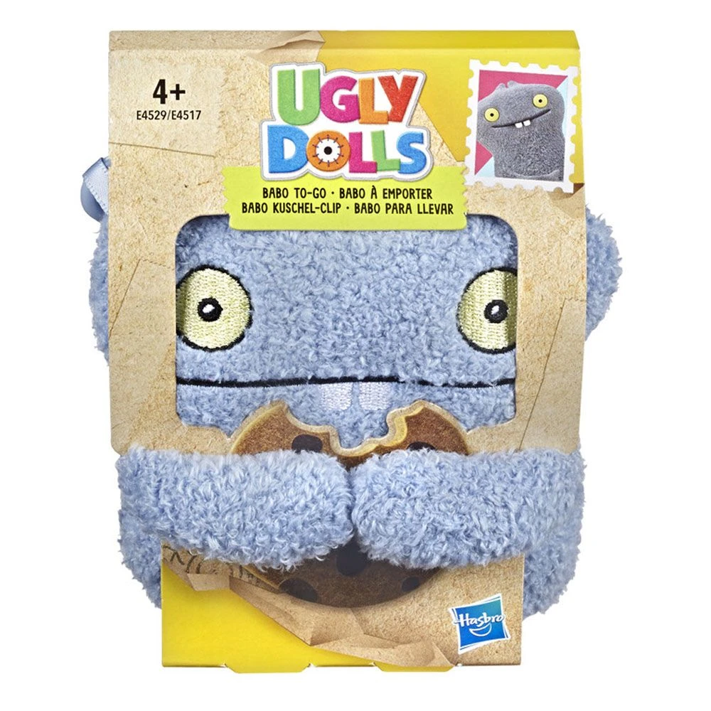 UglyDolls Plysj Nøkkelring- Babo 4 UglyDolls Plysj Nøkkelring- Babo - Bilde 2