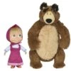 Masha Og Mishka - Mishka 43 Cm Og Masha 23 Cm -Cuddlebug Selger 98028 1 215140 h820aa752