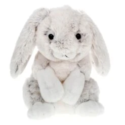 Molli Toys Plysjbamse - Grå Kanin 29 Cm