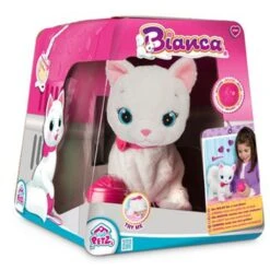 Cuddlebug Selger 17 Club Petz Bianca Plysjkatt Med Funksjon