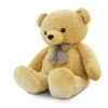 Aurora Plysj 110 Cm - Bamse Lys Brun
