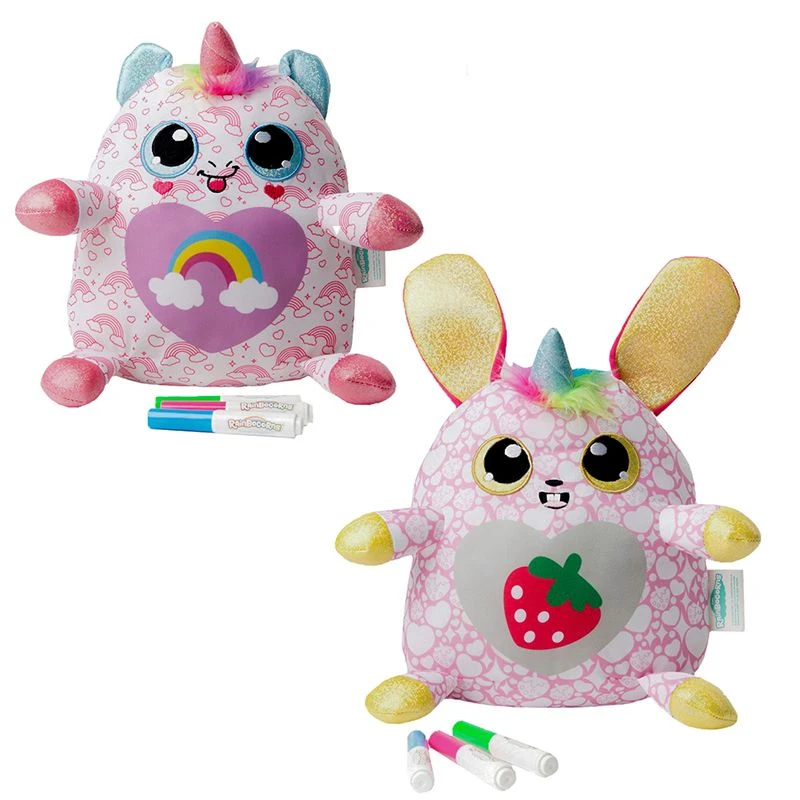 RainBoCorns Plysjbamse - Fargelegg Din Egen Plysjbamse (assortert) 4 RainBoCorns Plysjbamse - Fargelegg Din Egen Plysjbamse (assortert) - Bilde 2