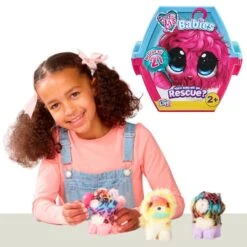 Scruff-A-Luvs Plysjbamse - Babies Overraskelse