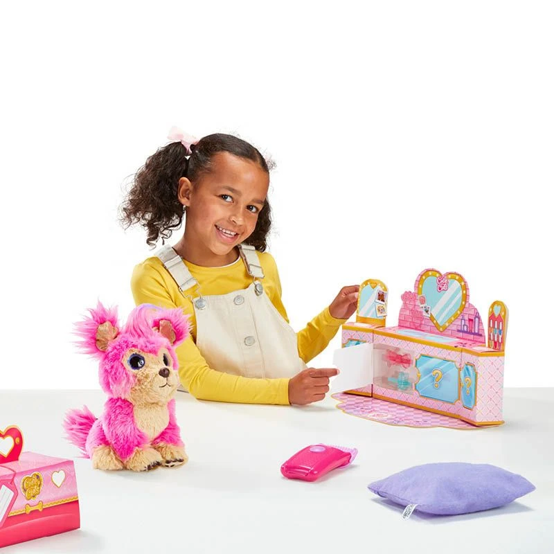 Scruff A Luvs Cutie Cuts - Rosa Hund 5 Scruff A Luvs Cutie Cuts - Rosa Hund - Bilde 3