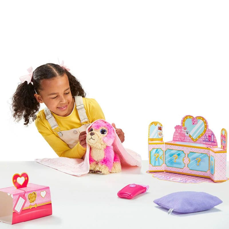 Scruff A Luvs Cutie Cuts - Rosa Hund 7 Scruff A Luvs Cutie Cuts - Rosa Hund - Bilde 5