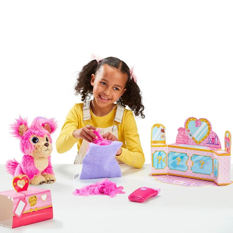 Scruff A Luvs Cutie Cuts - Rosa Hund 8 Scruff A Luvs Cutie Cuts - Rosa Hund - Bilde 6