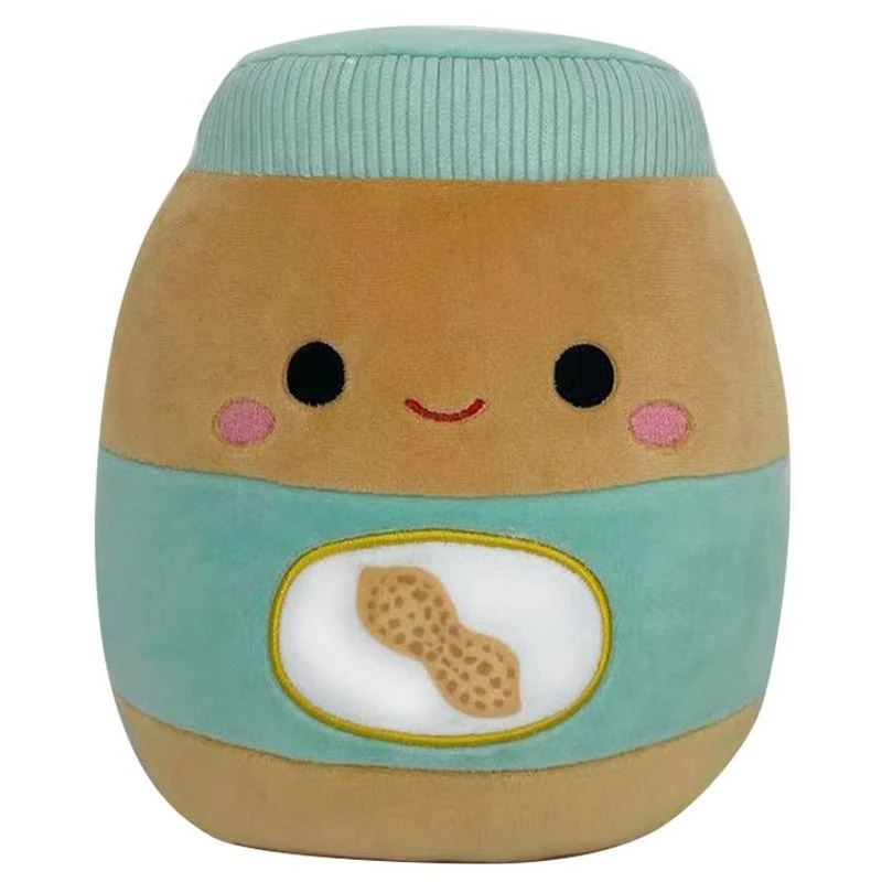 Squishmallows Plysjbamse 19cm - Peanøttsmøret Antoine