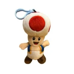 Super Mario Plysj Nøkkelring (assortert) -Cuddlebug Selger toad 20plushie 172364 h62090134